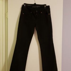 American Eagle womens black jeans
